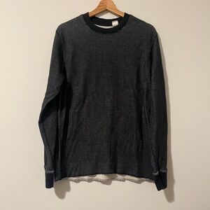 Levi's Men's Charcoal Long Sleeve Tee